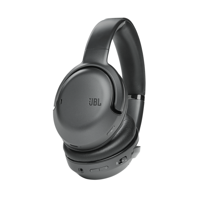 JBL Tour One - Black - Wireless over-ear noise cancelling headphones - Bottom image number null